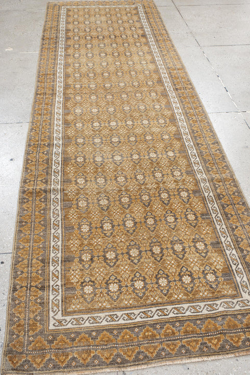 Antique Anatol Runner Rug (3' x 11')